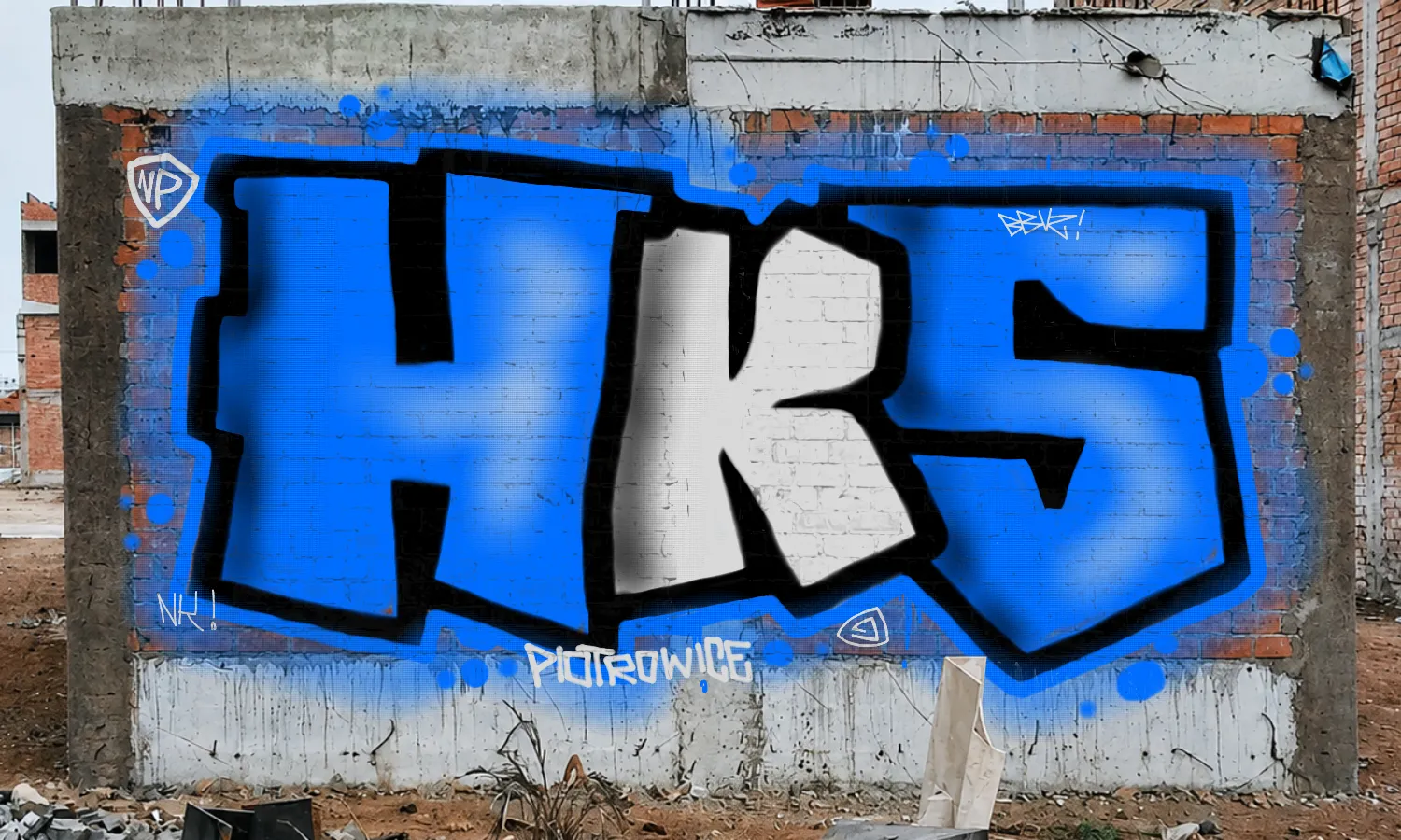 Graffiti artwork by vandald
