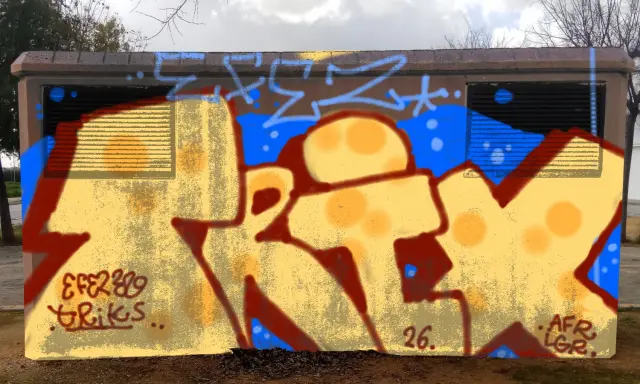 Graffiti artwork by Rickertos