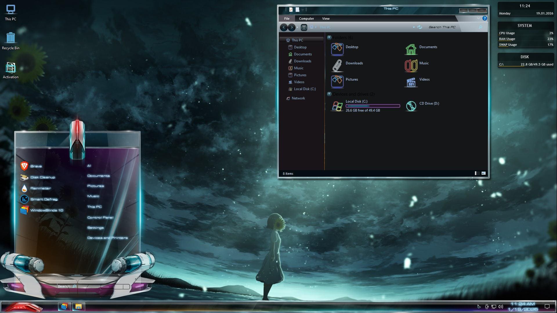 Anime Dreams - Windows 10 Enterprise LTSC IoT 21H2 Lite 15 s5
