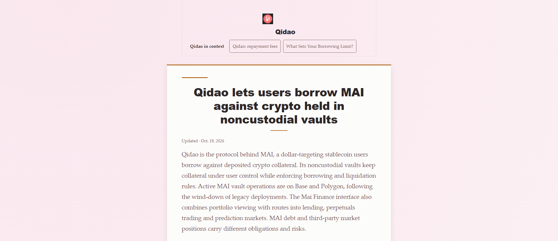 Stored capture of qiado.trade