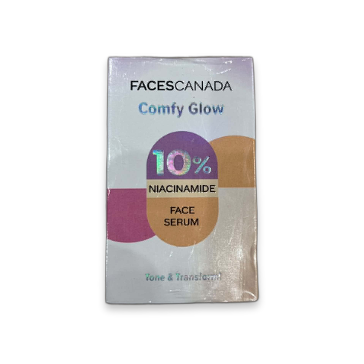 Faces Canada Comfy Glow 10% Niacinamide Face Serum – Box Pack