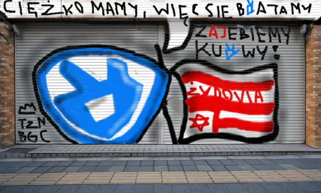 Graffiti artwork by GieKSaTauzen