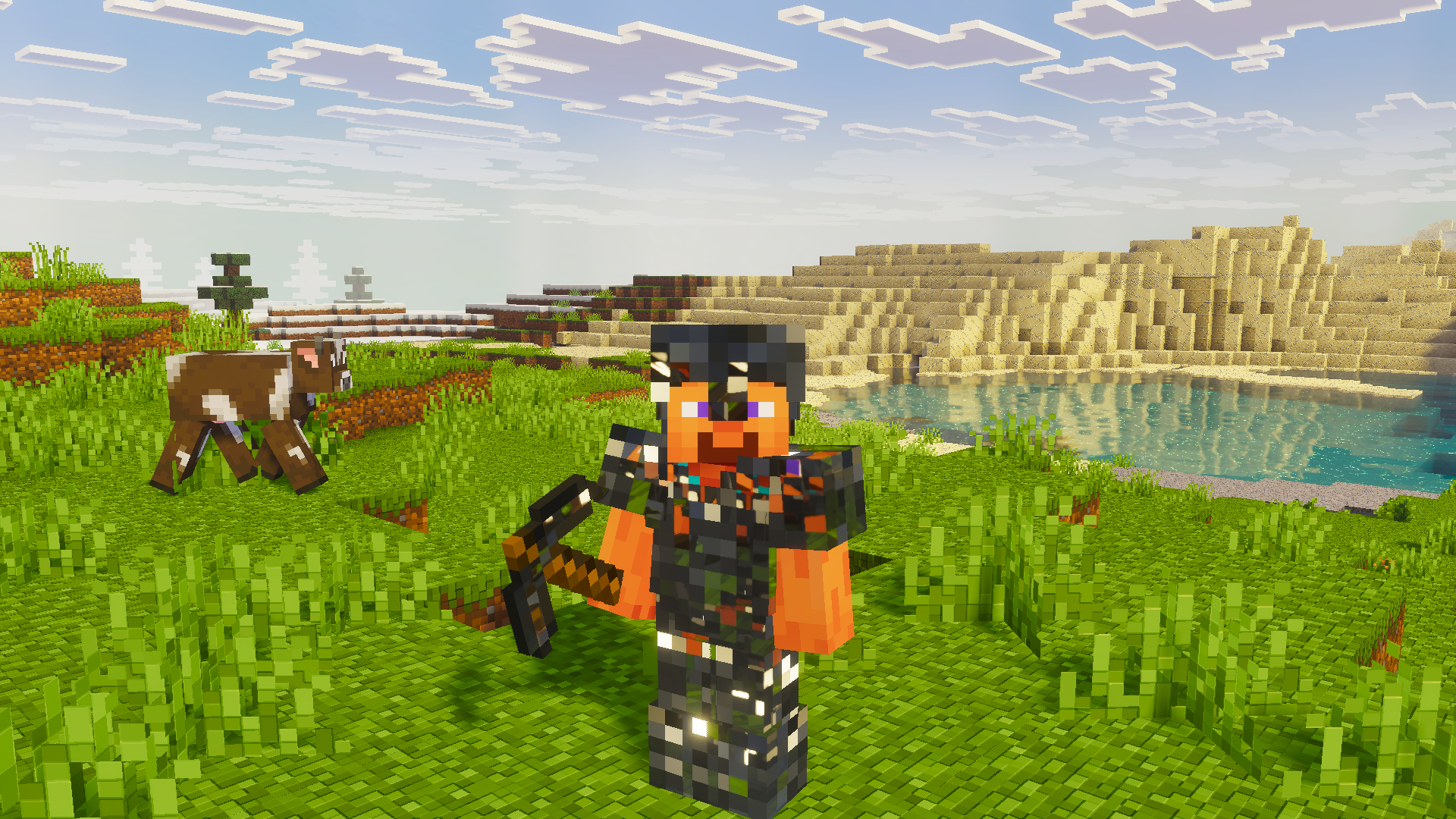 player armor closeup