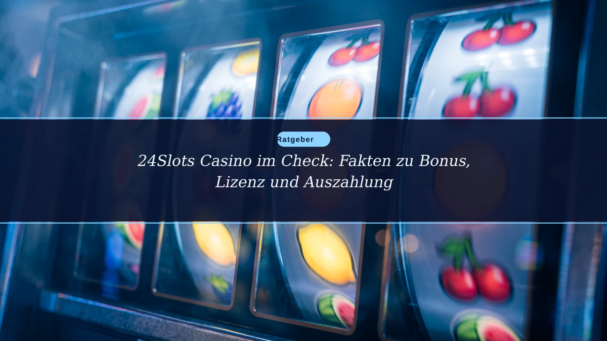 24Slots Casino im Check: Fakten zu Bonus, Lizenz und Auszahlung