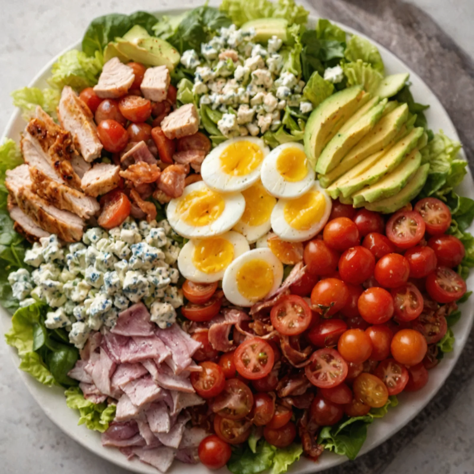 Cobb Salad with Exceptional Dressing