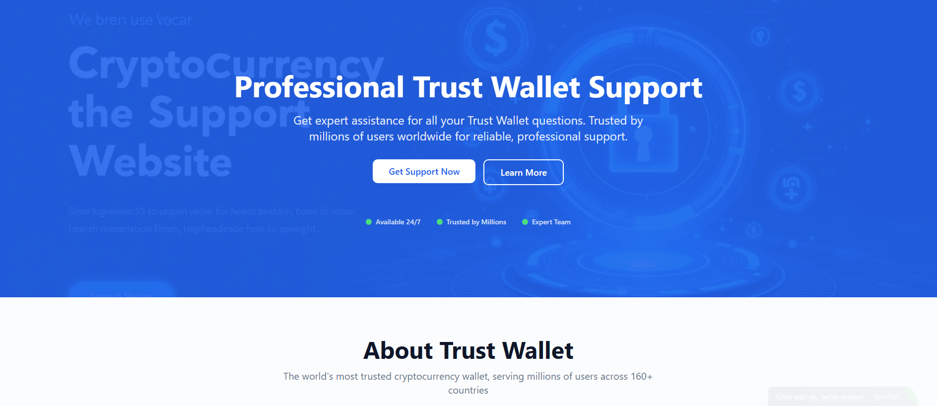 Stored capture of trust-wallet-support-real.lovable.app