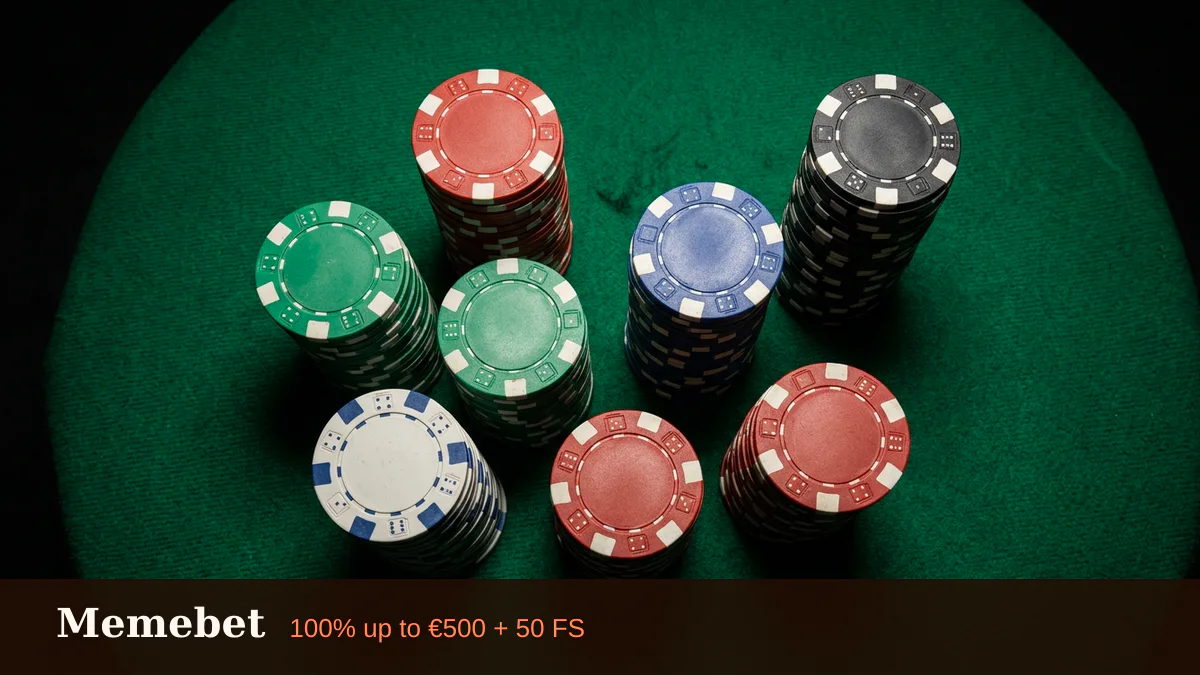 Memebet Casino &mdash; Willkommensbonus 100% up to &euro;500 + 50 FS, Zahlungen: Visa, Mastercard, Skrill, Neteller, Jeton