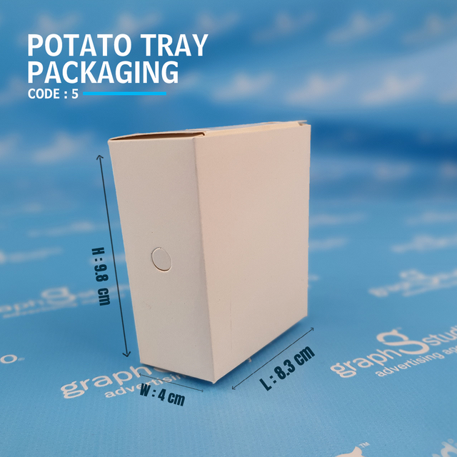 Potato box packaging