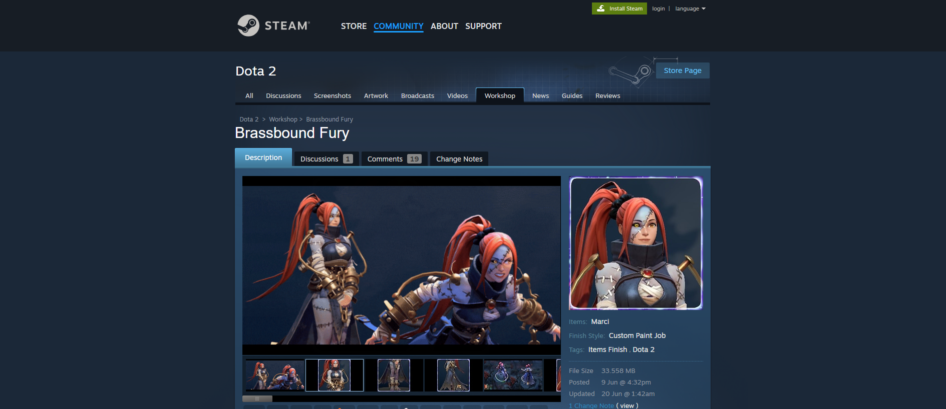 Screenshot of store.communitycreatorwork.shop