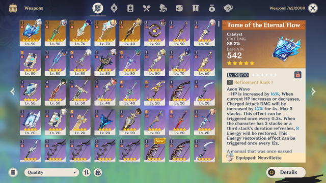 weapons-geenshin
