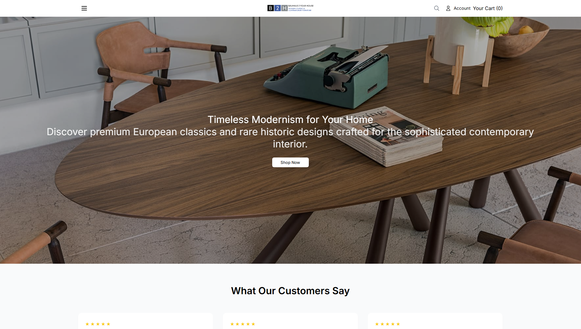 Stored capture of bauhaus2yourhousedesign.shop