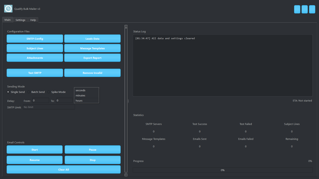 Qualify Bulk Mailer - Bulk Email Sender Software + Full Reseller + (License Generator)