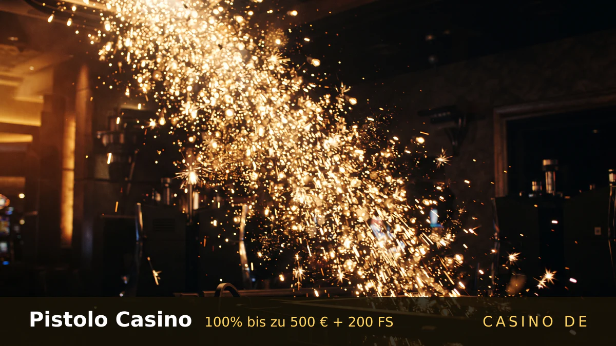 Pistolo Casino — Willkommensbonus 100% bis zu 500 € + 200 FS, Zahlungen: Visa, Mastercard, Skrill, Neteller, Paysafecard