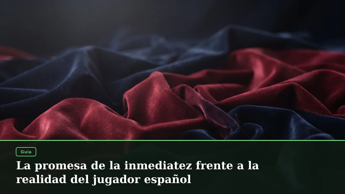 La promesa de la inmediatez frente a la realidad del jugador español