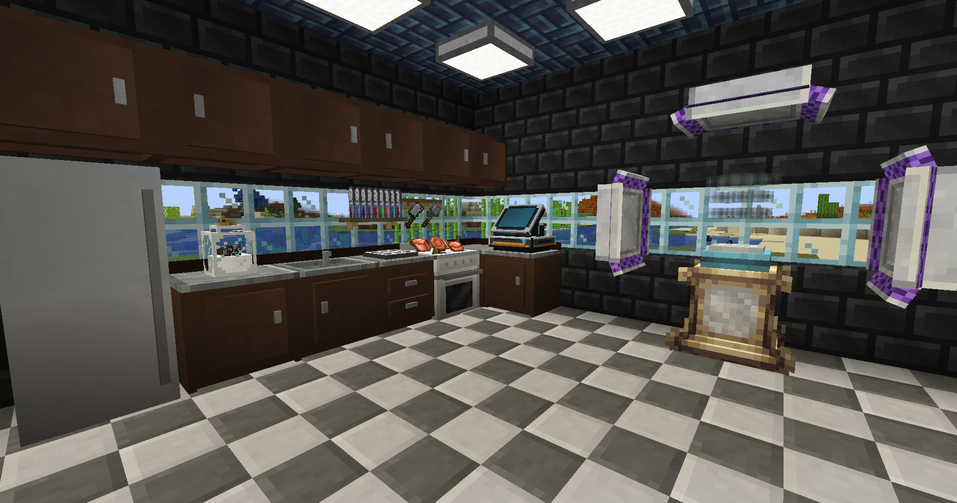 Occult Cooking in a kitchen