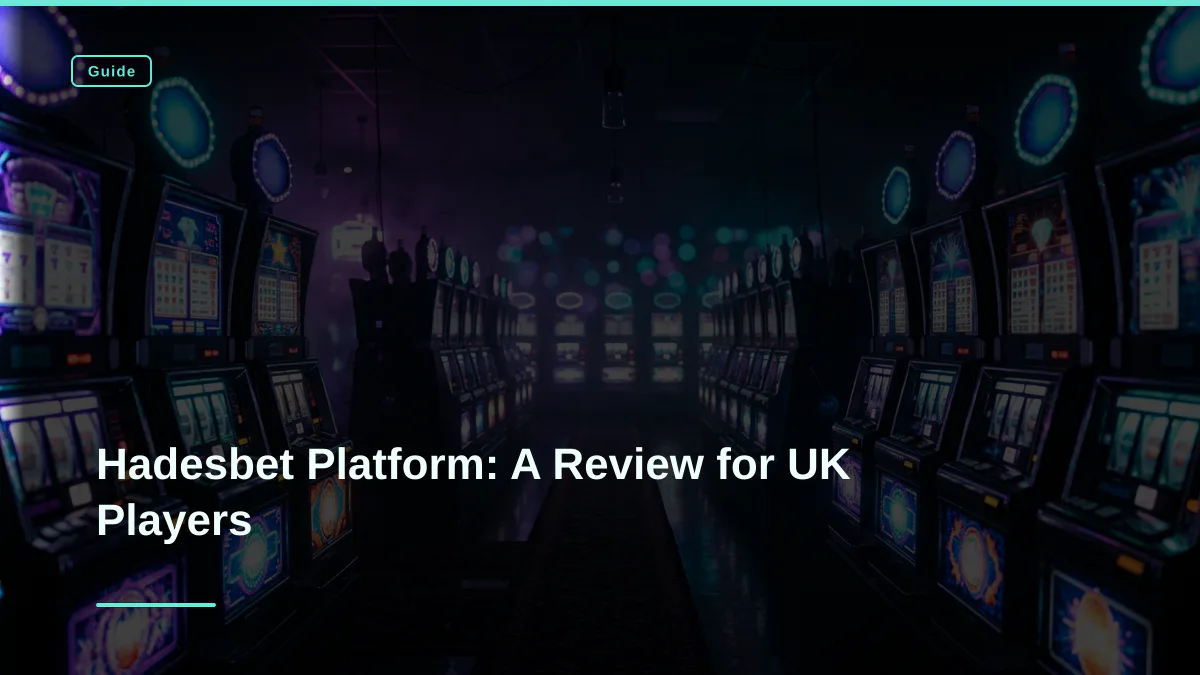 Hadesbet Platform: A Review for UK Players
