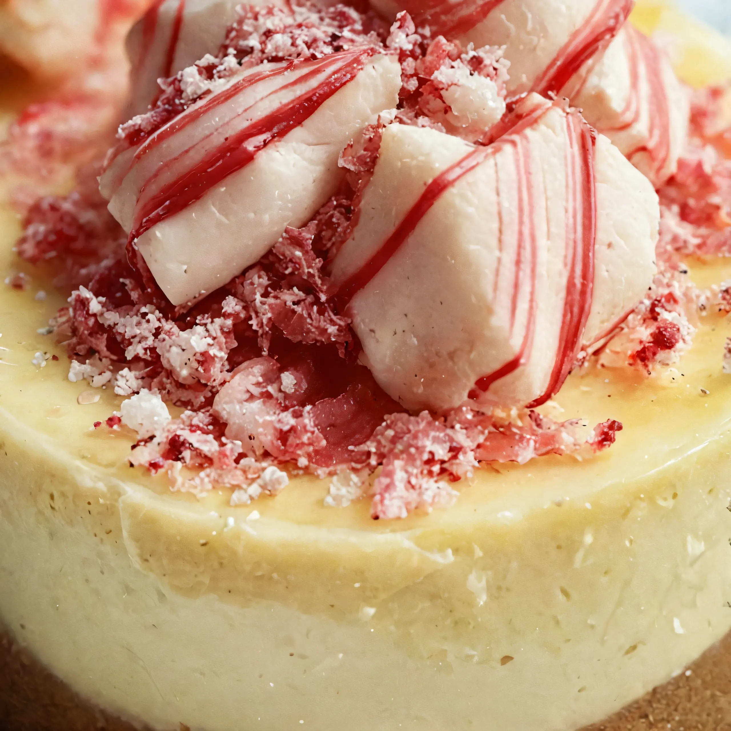 White Chocolate Peppermint Cheesecake Recipe