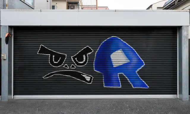 Graffiti artwork by BZR