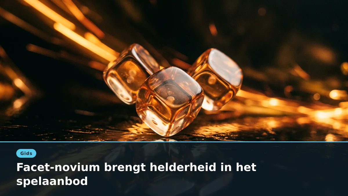 Facet-novium brengt helderheid in het spelaanbod