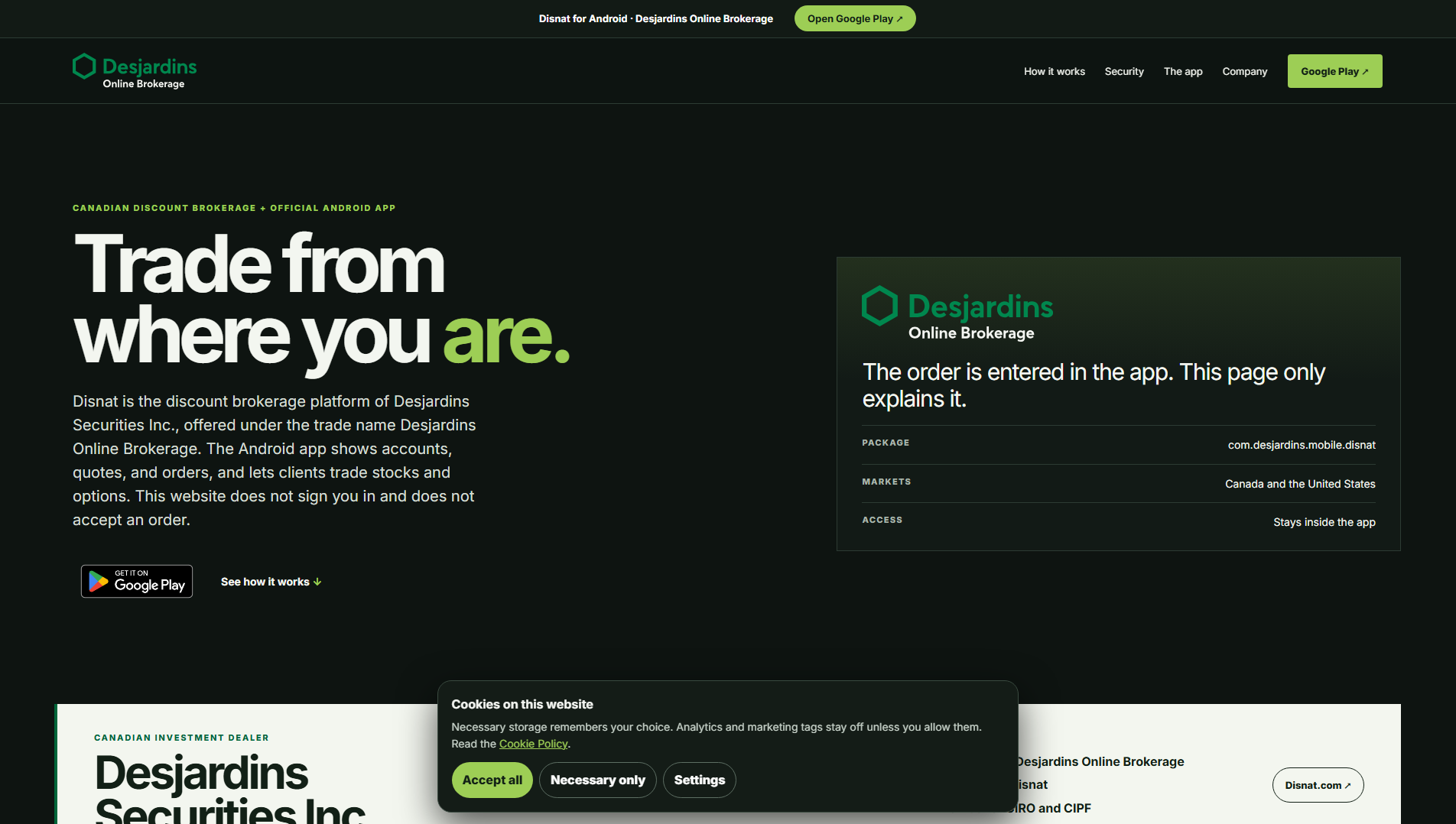 Stored capture of desjardins-securities-app.com