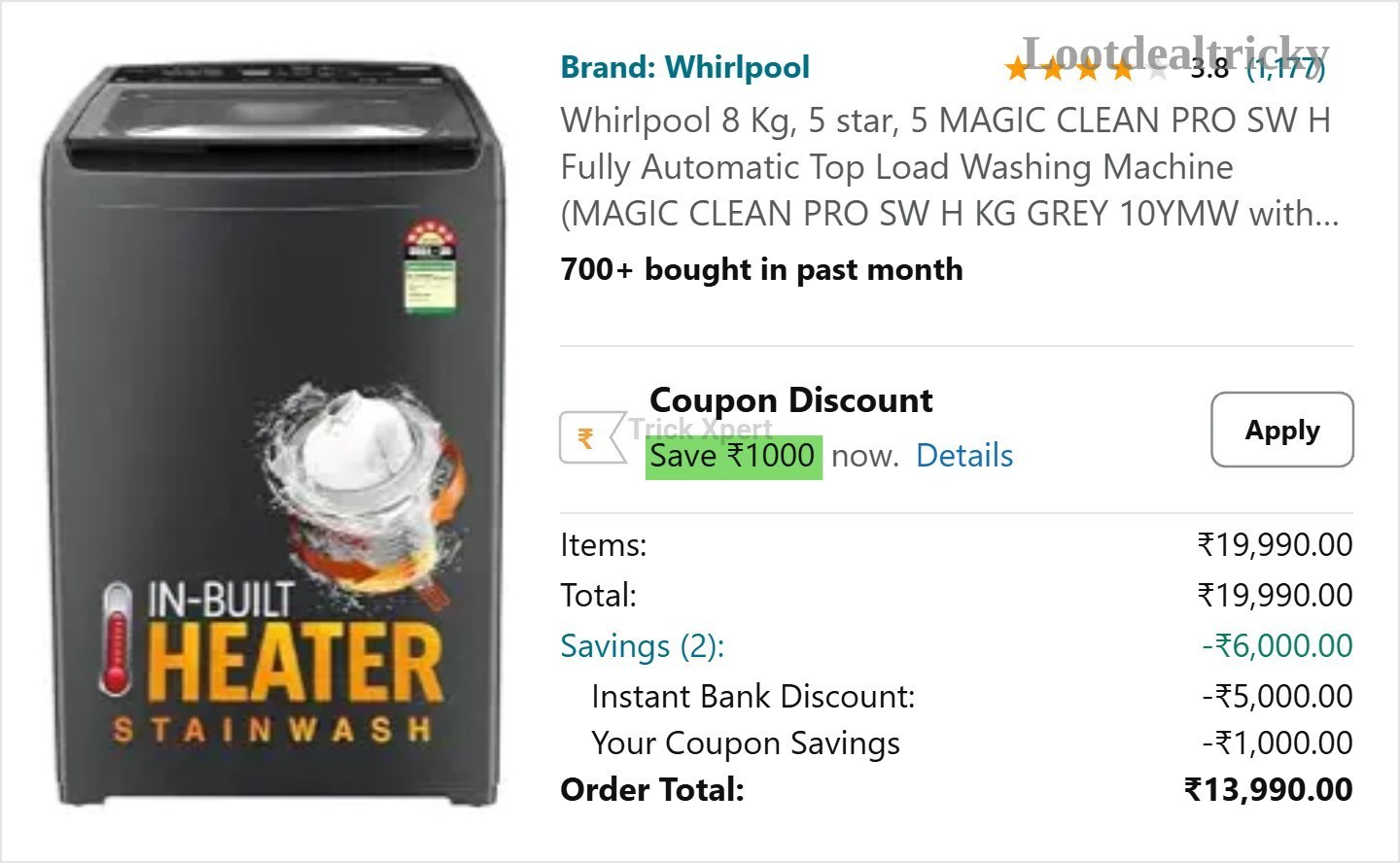 13 990 Amzn – Just ₹1000 | Best Price Drop Today