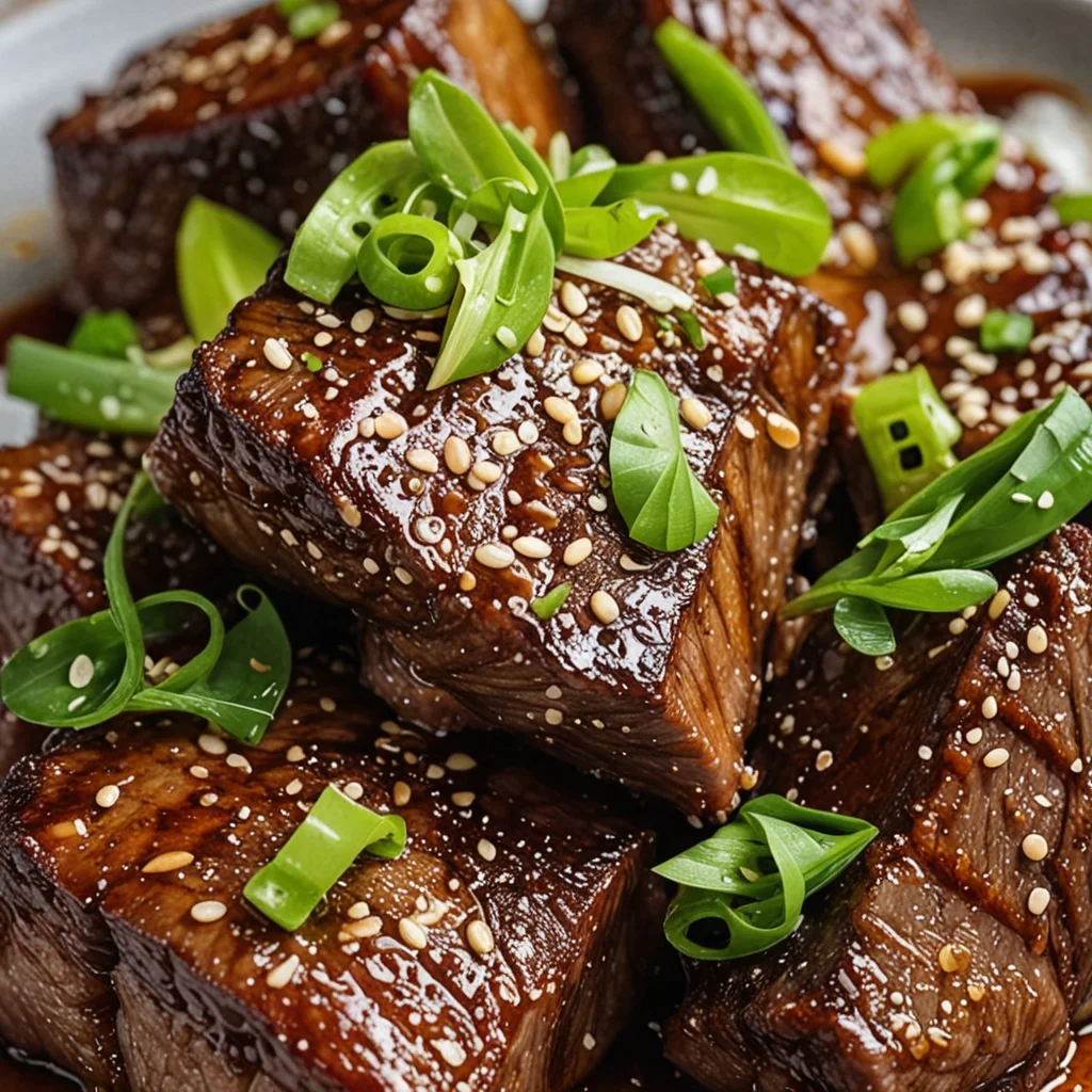 Korean Short Ribs in Slow Cooker for a Flavorful Meal!