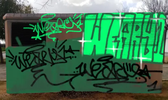 Graffiti artwork by DECAY