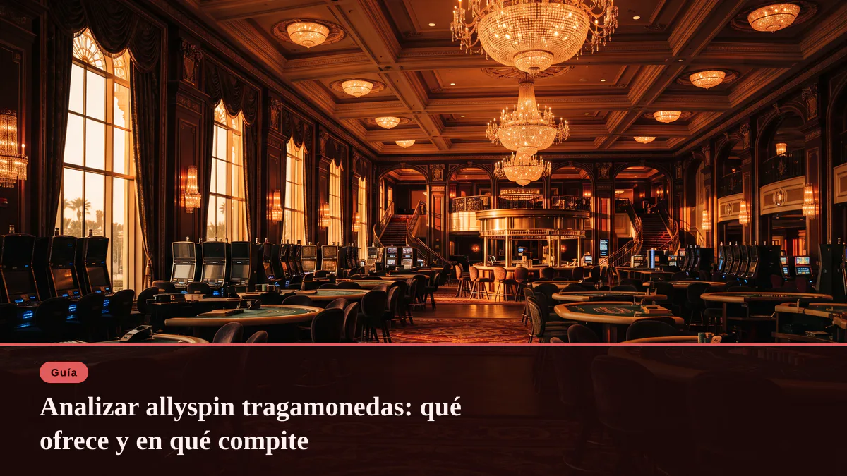 Analizar allyspin tragamonedas: qué ofrece y en qué compite