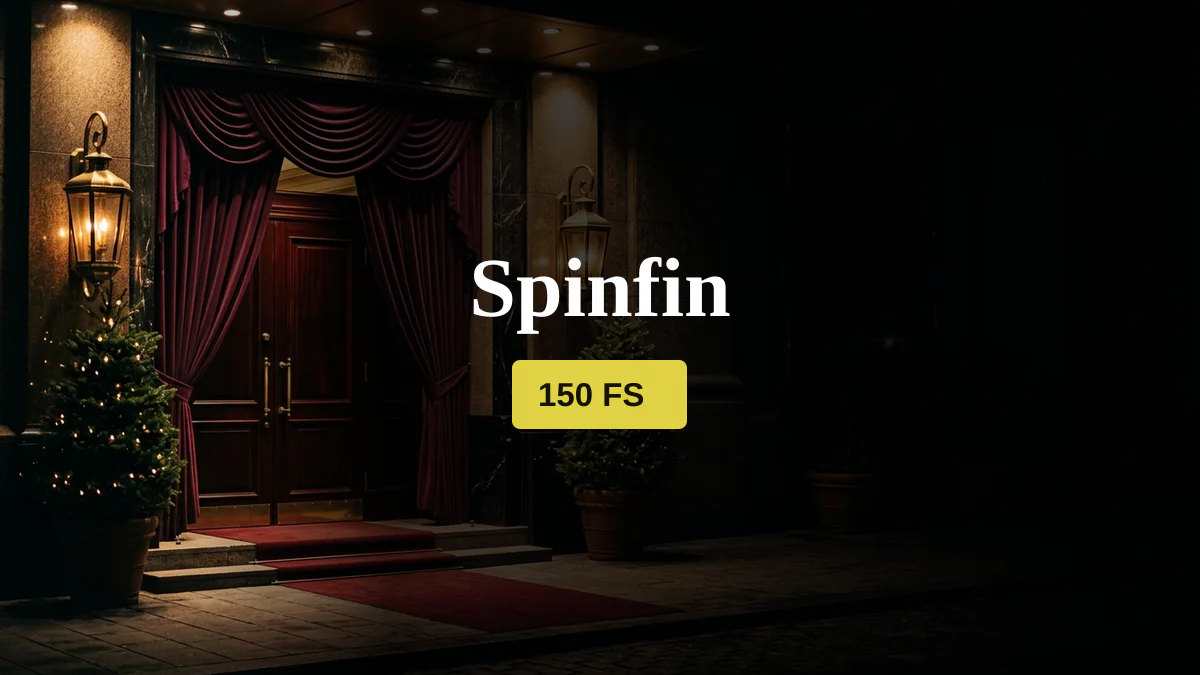 Spinfin casino — welkomstbonus 100% match bonus tot €2.000 + 150 FS, betalingen: Visa, Mastercard, Skrill, Neteller, Paysafecard