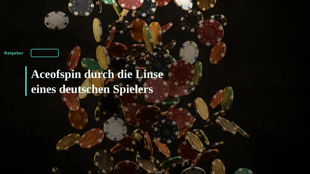 Aceofspin durch die Linse eines deutschen Spielers