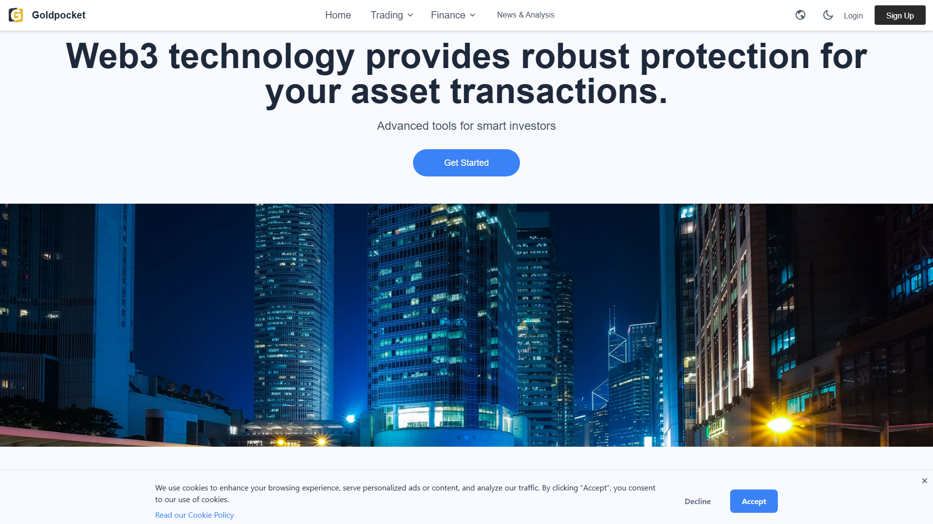 Stored capture of goldpocket.capital