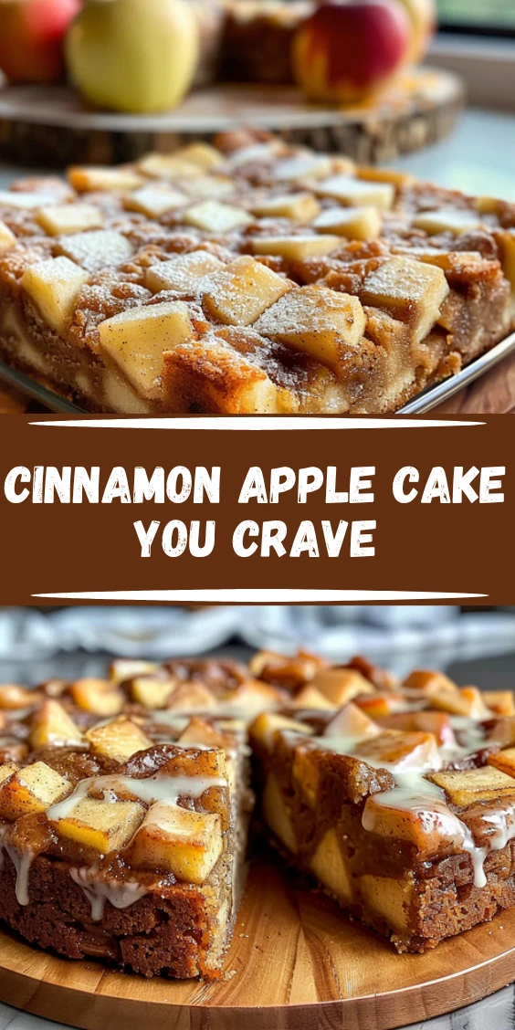 Cinnamon Apple Cake That Melts in Every Bite