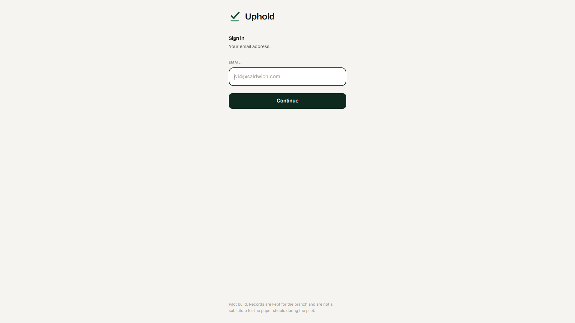 Stored capture of uphold.sahl.team