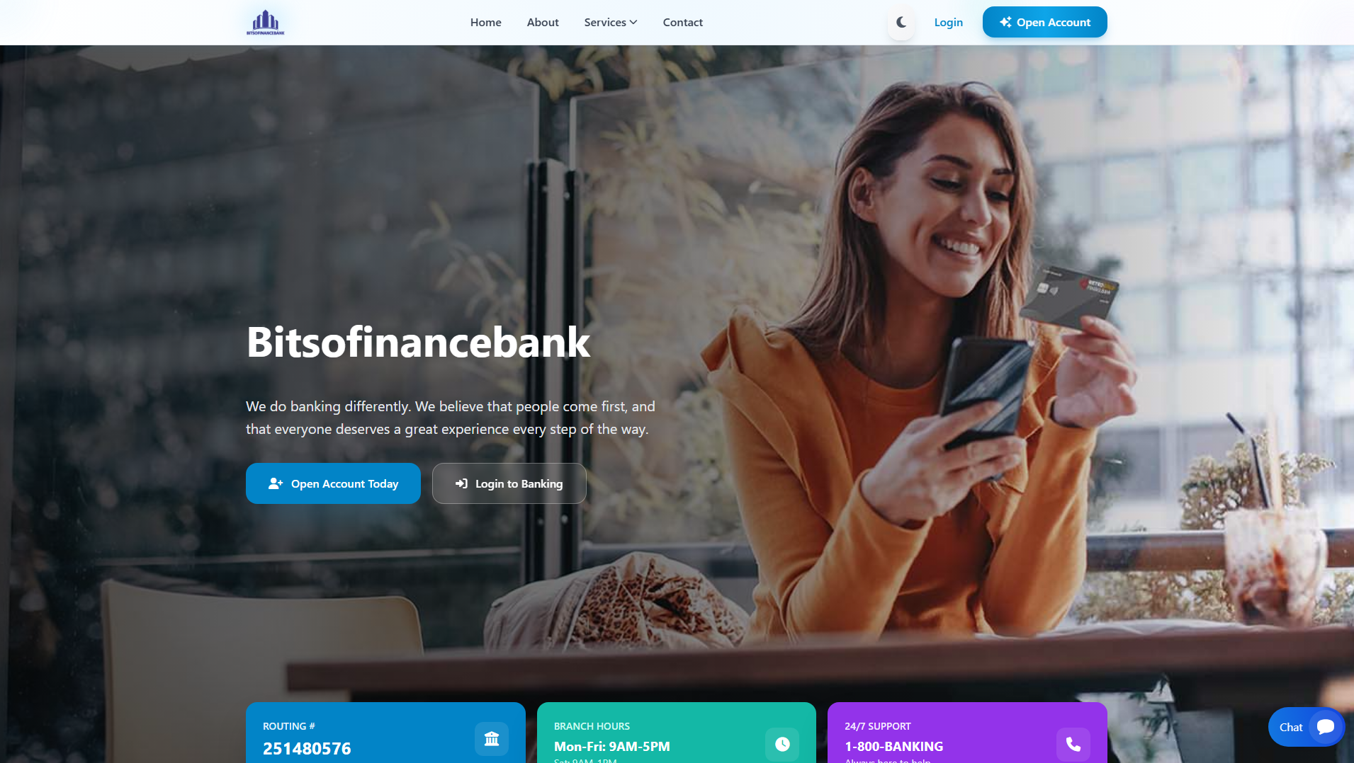 Stored capture of bitsofinancebank.com