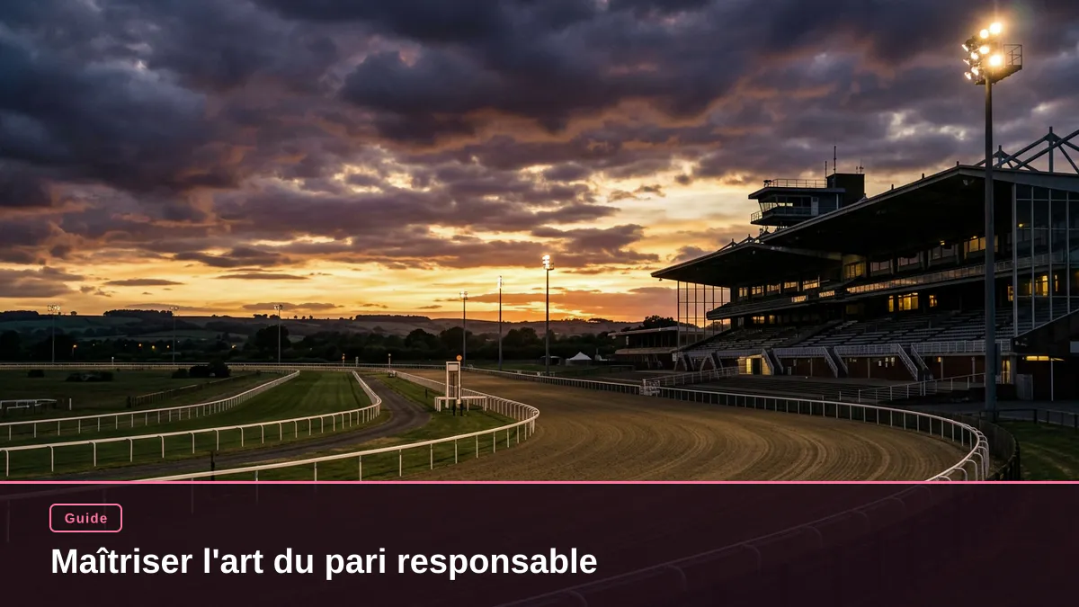 Maîtriser l'art du pari responsable