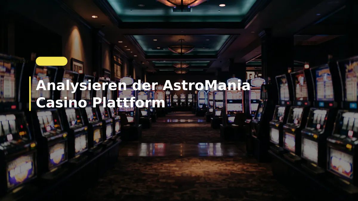 Analysieren der AstroMania Casino Plattform
