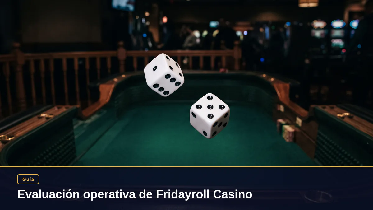 Evaluación operativa de Fridayroll Casino
