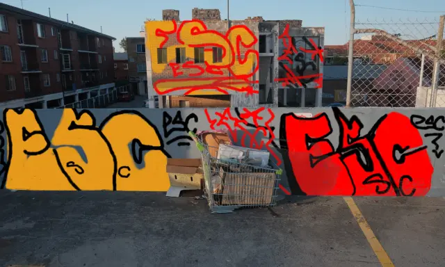 Graffiti artwork by SEKONEPRIVATE