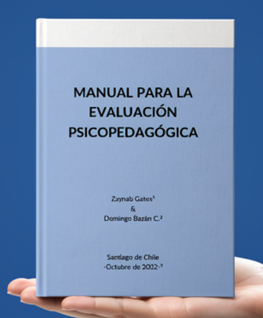 Portada del manual de evaluación psicopedagógica