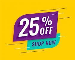 25% Off