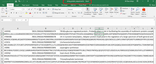 Protein Sequences