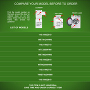 W11665996 WASHER DRYER Models