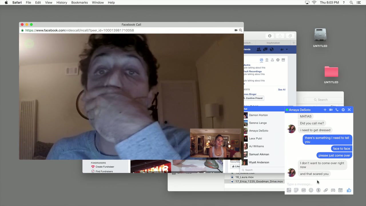 Unfriended: Dark Web Screenshot