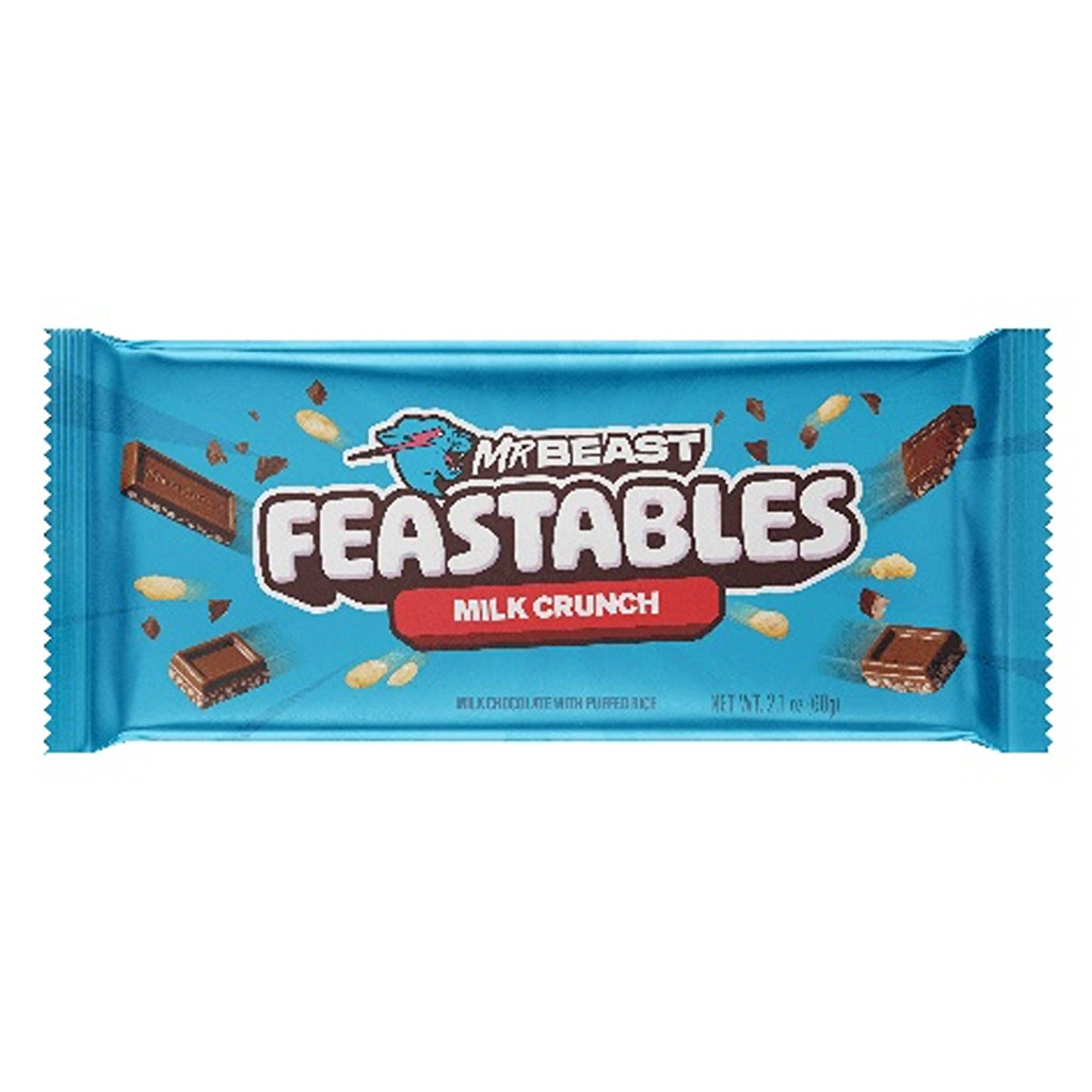 Milk Crunch Feastables Mr. Beast