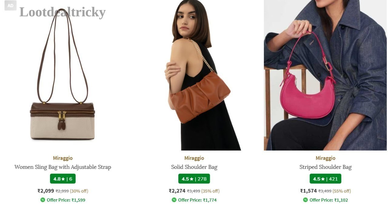 Handbags Brands At – Just 30% OFF | Huge Savings Offer