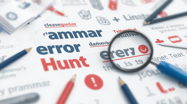 Grammar Error Hunt