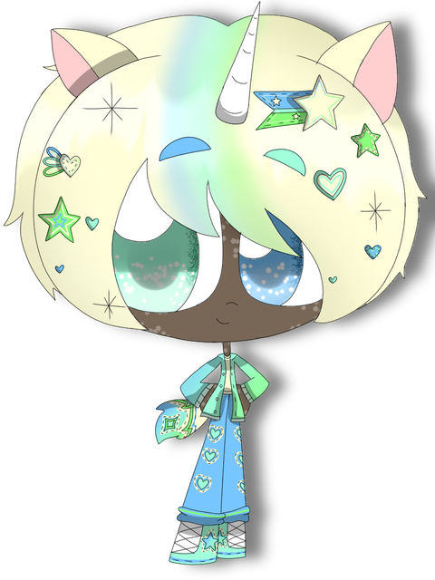 Neona unicorn shine cake