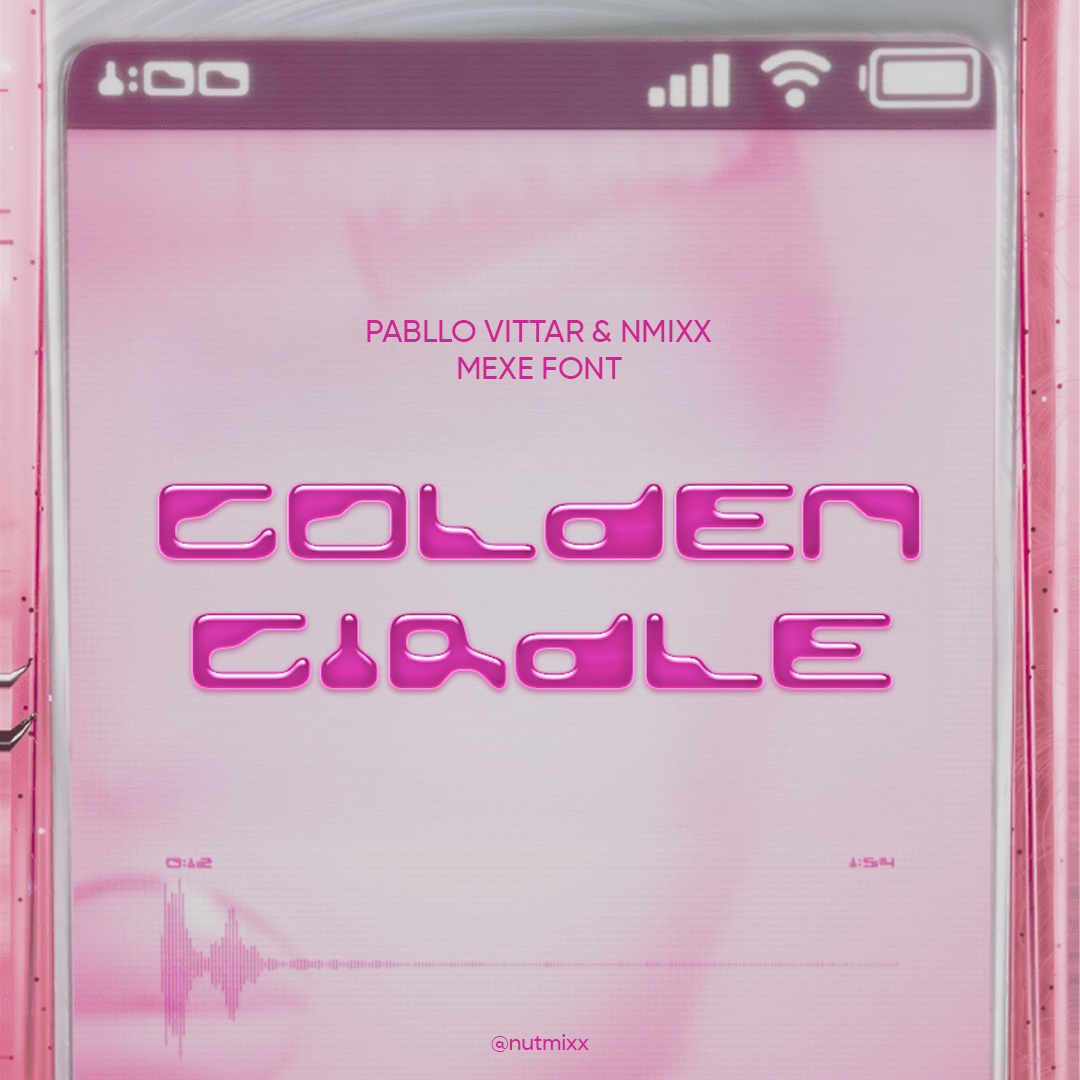 NMIXX Pabllo Vittar MEXE Font, KPOP Font
