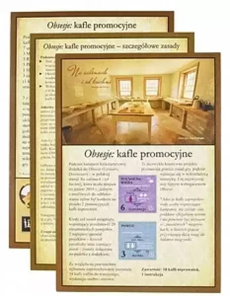 Obsesje. Kafle promocyjne