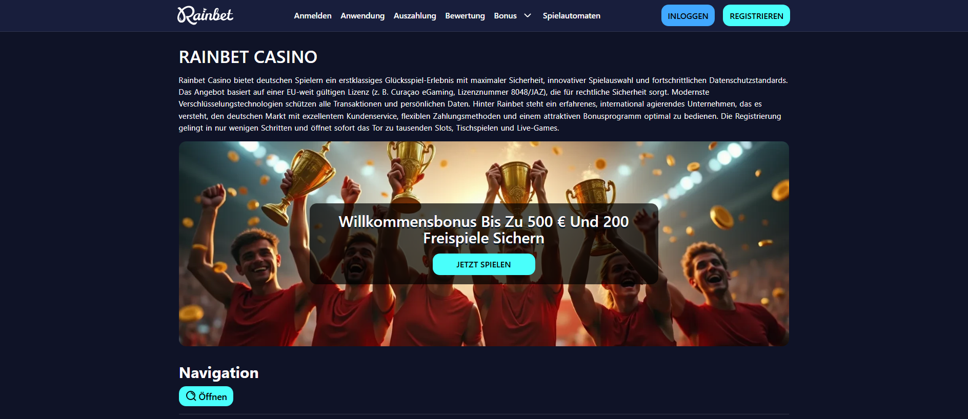 Forensic screenshot of [REDACTED].de showing the phishing page layout